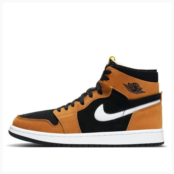 Nike High Zoom Air CMFT Rookie Of The Year Basketskor Air Jordan 1 Herr Svarta Orange | JD-748ZC