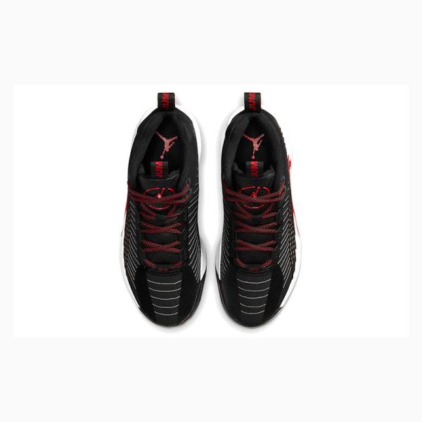 Nike Jumpman 2021 PF Bred Basketskor Air Jordan Herr Svarta Vita Röda | JD-293WV