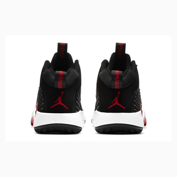 Nike Jumpman 2021 PF Bred Basketskor Air Jordan Herr Svarta Vita Röda | JD-293WV