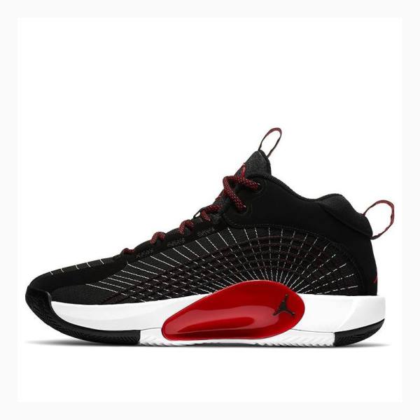 Nike Jumpman 2021 PF Bred Basketskor Air Jordan Herr Svarta Vita Röda | JD-293WV