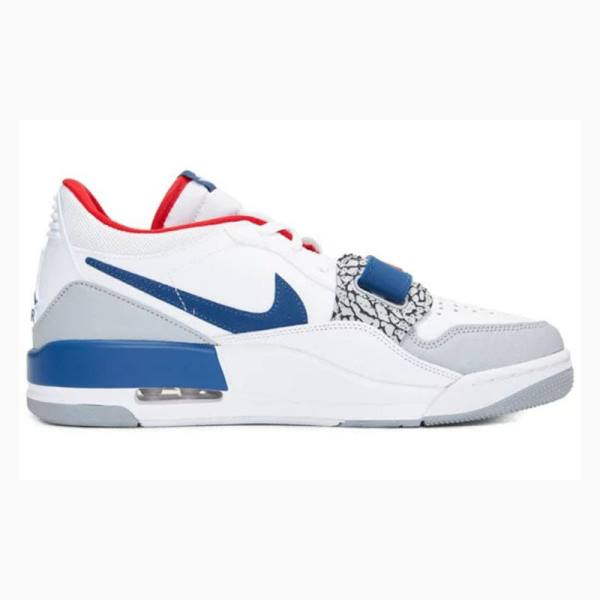 Nike Legacy 312 Low French Sneakers Air Jordan Dam Vita Blå Röda | JD-418KN