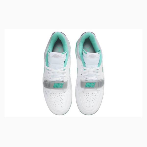 Nike Legacy 312 Low Washed Teal Sneakers Air Jordan Herr Vita Gröna | JD-534GF