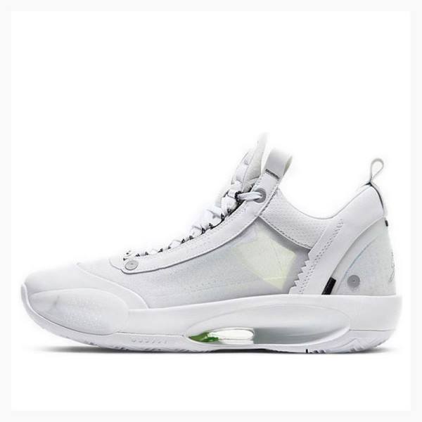 Nike Low PF Crispy Sneakers Air Jordan 34 Herr Vita | JD-254JR