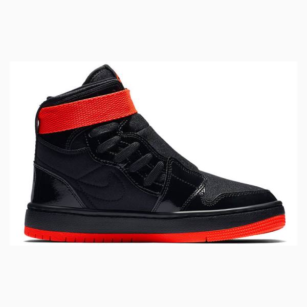 Nike NOVA XX JORDAN LEGACY Basketskor Air Jordan 1 Dam Svarta Röda | JD-073AM