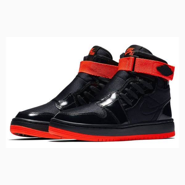 Nike NOVA XX JORDAN LEGACY Basketskor Air Jordan 1 Dam Svarta Röda | JD-073AM