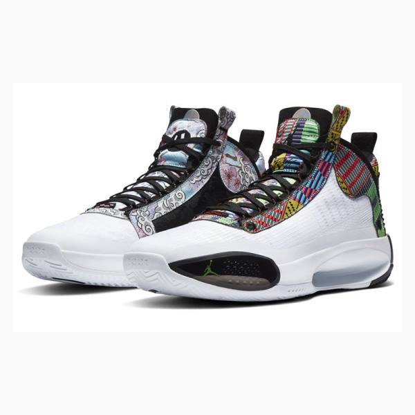 Nike PE Rui Hachimura Japan Basketskor Air Jordan 34 Herr Olika Färger | JD-619KW