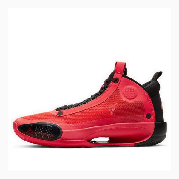 Nike PF Infrared 23 Basketskor Air Jordan 34 Herr Röda Svarta | JD-923WM