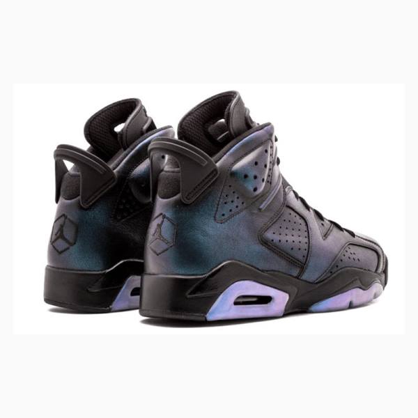 Nike Retro AS All-Star - Chameleon Basketskor Air Jordan 6 Herr Svarta | JD-687UO