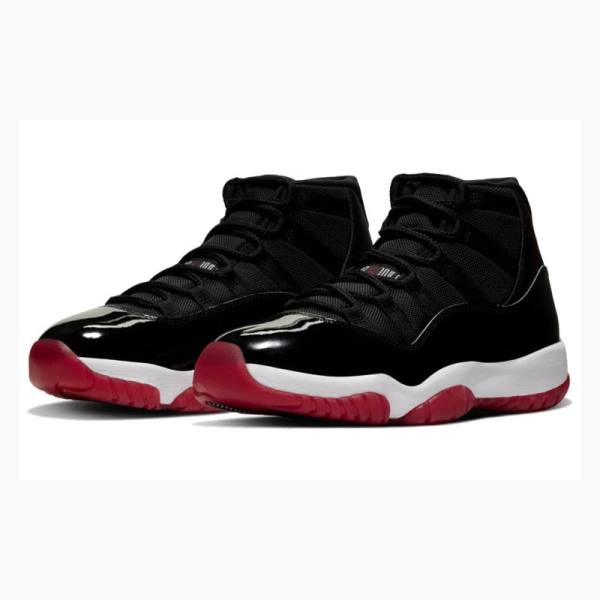 Nike Retro Bred 2019 Bred Basketskor Air Jordan 11 Herr Svarta Röda | JD-107GZ