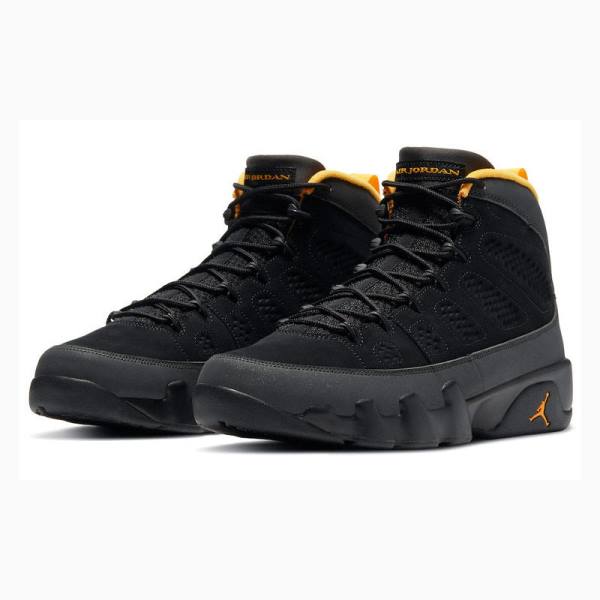 Nike Retro Dark Charcoal Basketskor Air Jordan 9 Herr Svarta | JD-485SR