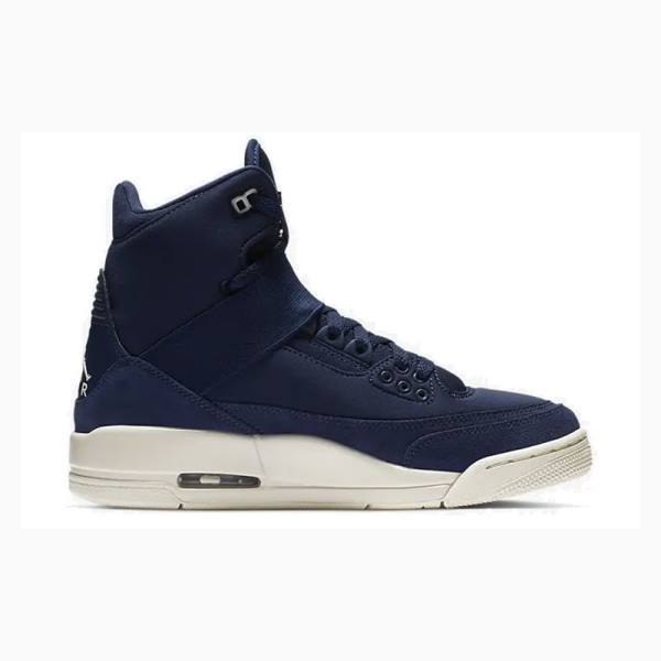 Nike Retro EXP XX Midnight Basketskor Air Jordan 3 Dam Marinblå | JD-109PL