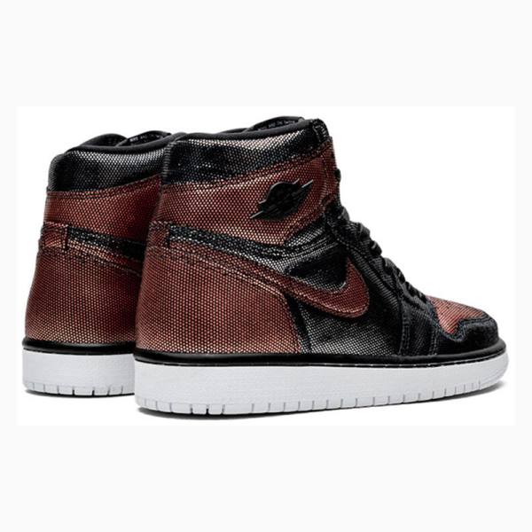 Nike Retro High OG Fearless Basketskor Air Jordan 1 Dam Svarta Röda | JD-357SW