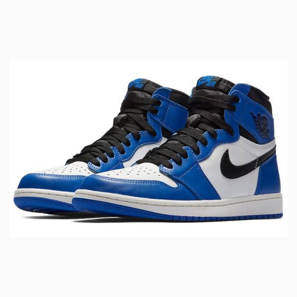 Nike Retro High OG Game Royal Basketskor Air Jordan 1 Herr Blå Svarta | JD-947TH