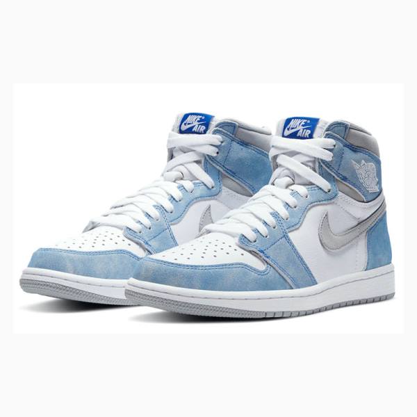 Nike Retro High OG Hyper Royal Basketskor Air Jordan 1 Herr Blå Vita | JD-675VT