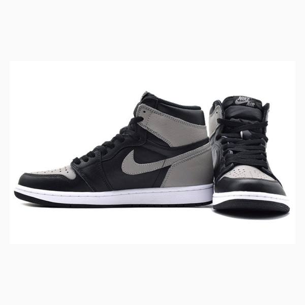 Nike Retro High OG Shadow Basketskor Air Jordan 1 Herr Grå Svarta | JD-391ET