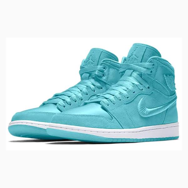 Nike Retro High SOH Light Aqua Basketskor Air Jordan 1 Dam Ljus | JD-027UC