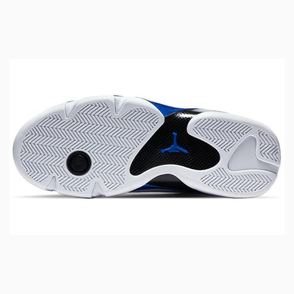 Nike Retro Hyper Royal Basketskor Air Jordan 14 Herr Vita Blå | JD-507KG