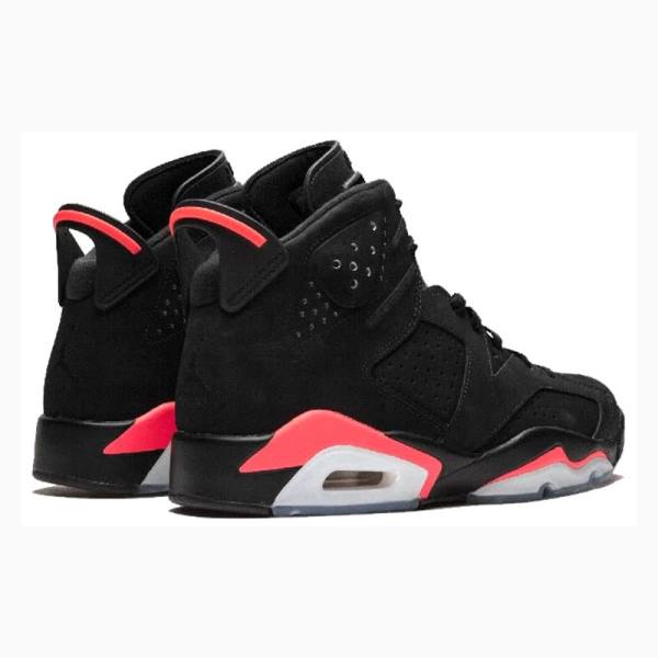 Nike Retro Infrared Basketskor Air Jordan 6 Herr Svarta Röda | JD-981EC