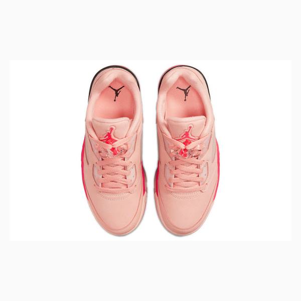 Nike Retro Low Arctic Sneakers Air Jordan 5 Dam Rosa Röda | JD-451KZ