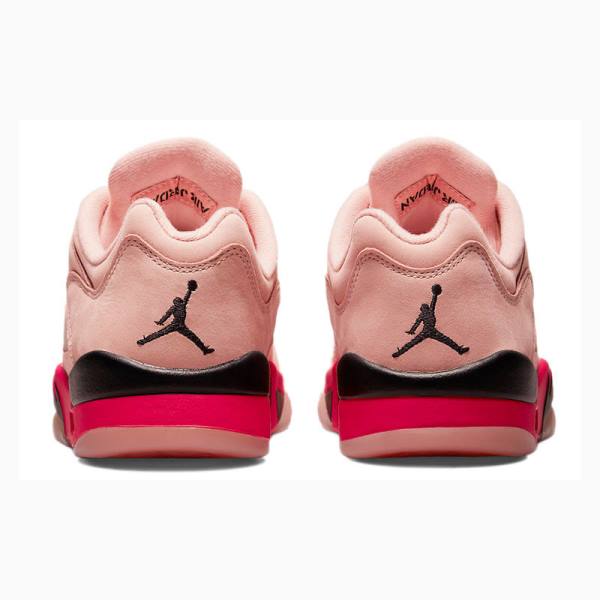 Nike Retro Low Arctic Sneakers Air Jordan 5 Dam Rosa Röda | JD-451KZ