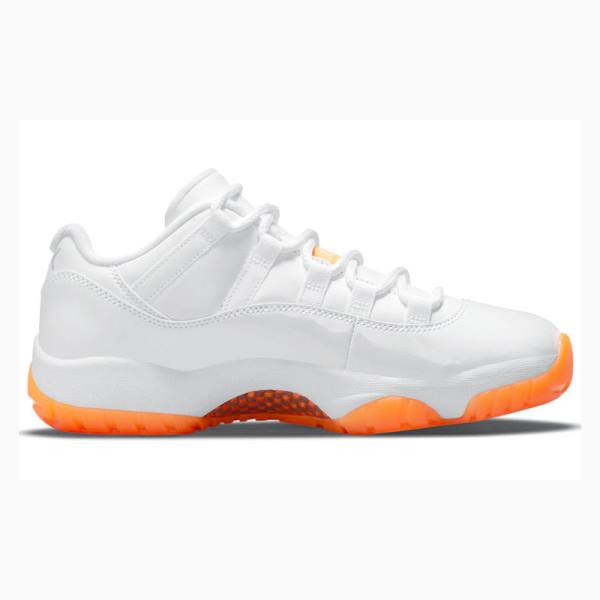 Nike Retro Low Bright Citrus Sneakers Air Jordan 11 Dam Vita Orange | JD-103VD