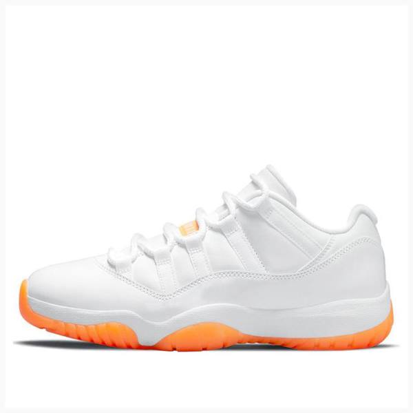 Nike Retro Low Bright Citrus Sneakers Air Jordan 11 Dam Vita Orange | JD-103VD