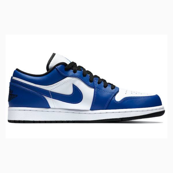 Nike Retro Low Game Royal Sneakers Air Jordan 1 Herr Blå | JD-645XW