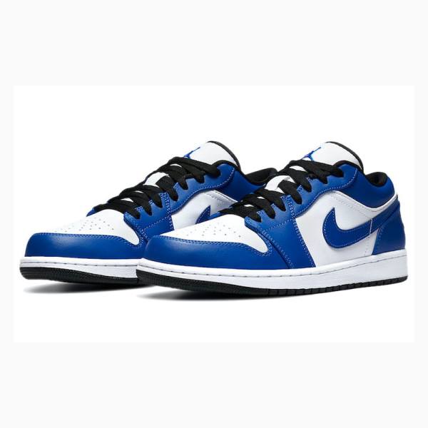 Nike Retro Low Game Royal Sneakers Air Jordan 1 Herr Blå | JD-645XW