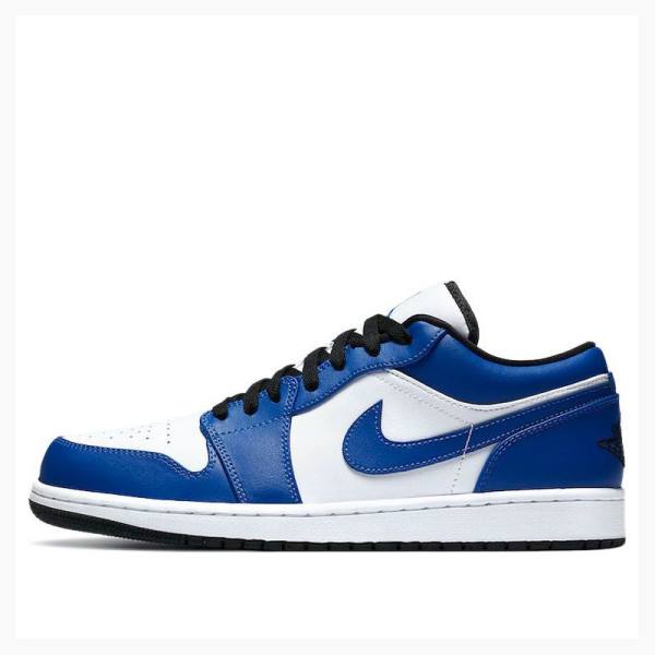 Nike Retro Low Game Royal Sneakers Air Jordan 1 Herr Blå | JD-645XW