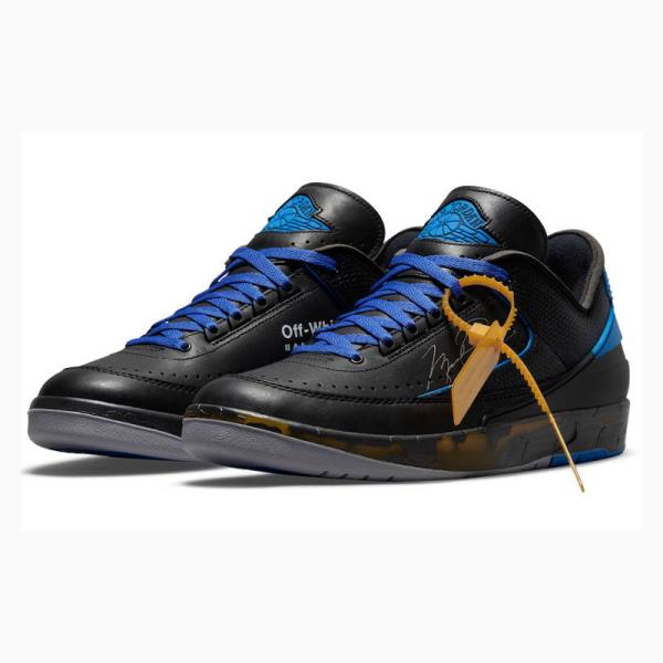 Nike Retro Low SP Varsity Royal Sneakers Air Jordan 2 Herr Svarta Blå | JD-840RH