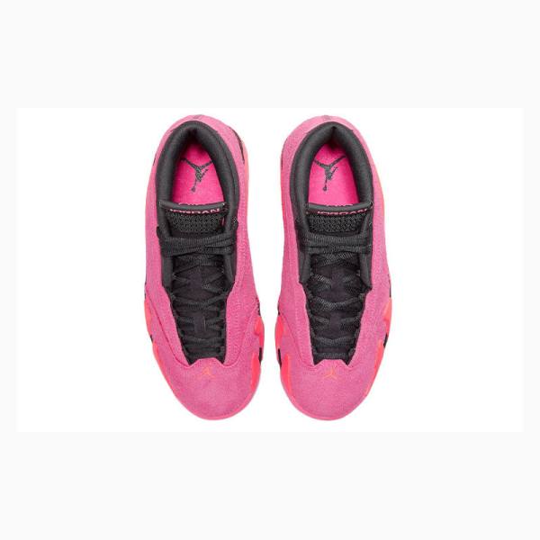 Nike Retro Low Shocking Sneakers Air Jordan 14 Dam Rosa | JD-498EH