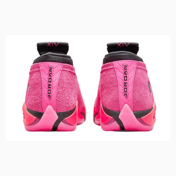 Nike Retro Low Shocking Sneakers Air Jordan 14 Dam Rosa | JD-498EH