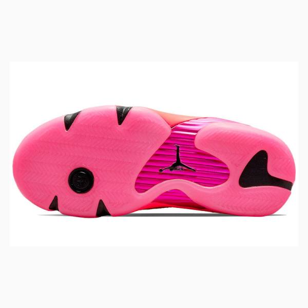 Nike Retro Low Shocking Sneakers Air Jordan 14 Dam Rosa | JD-498EH