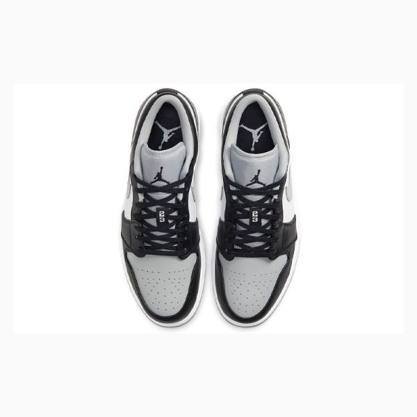 Nike Retro Low Smoke Sneakers Air Jordan 1 Herr Grå Svarta | JD-386IG