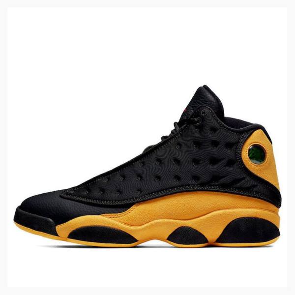 Nike Retro Melo - Class of 2002 Basketskor Air Jordan 13 Herr Gula Svarta | JD-059VM