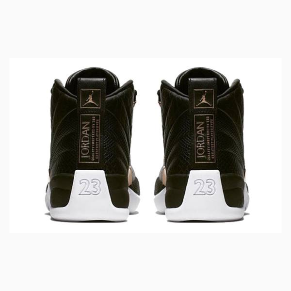 Nike Retro Metallic Basketskor Air Jordan 12 Dam Svarta | JD-978QL