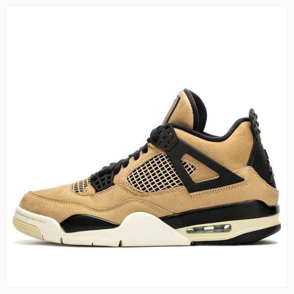 Nike Retro Mushroom Basketskor Air Jordan 4 Dam Gula | JD-893GW