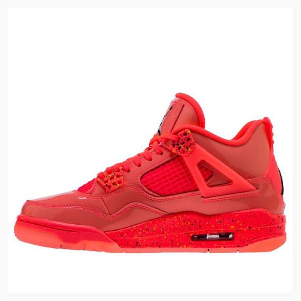 Nike Retro NRG Hot Punch Basketskor Air Jordan 4 Dam Röda | JD-873IX