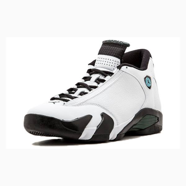 Nike Retro Oxidized Basketskor Air Jordan 14 Herr Vita Svarta | JD-475EQ