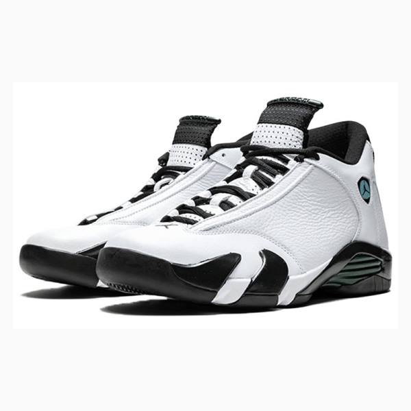 Nike Retro Oxidized Basketskor Air Jordan 14 Herr Vita Svarta | JD-475EQ