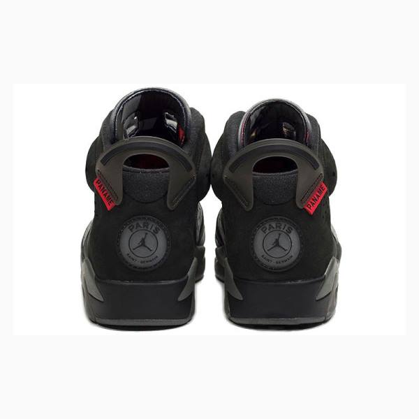 Nike Retro PSG Iron Infrared Basketskor Air Jordan 6 Herr Grå Svarta | JD-875BR