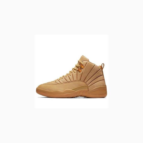 Nike Retro PSNY Wheat Basketskor Air Jordan 12 Dam Bruna | JD-584XA