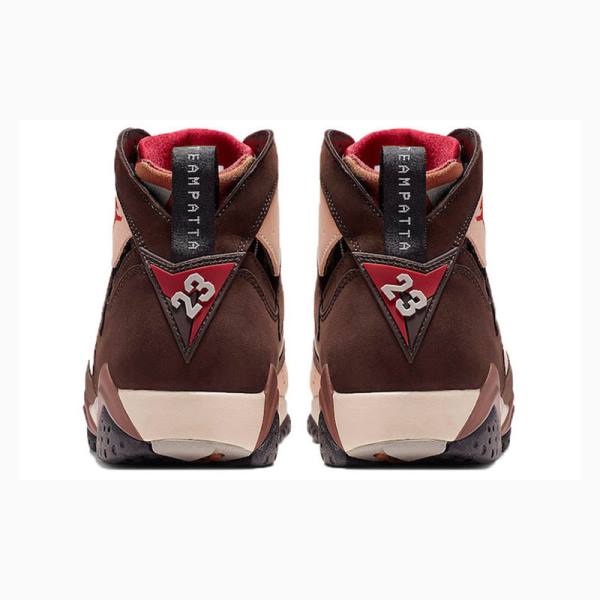 Nike Retro Patta - Shimmer Basketskor Air Jordan 7 Herr Bruna | JD-325IE