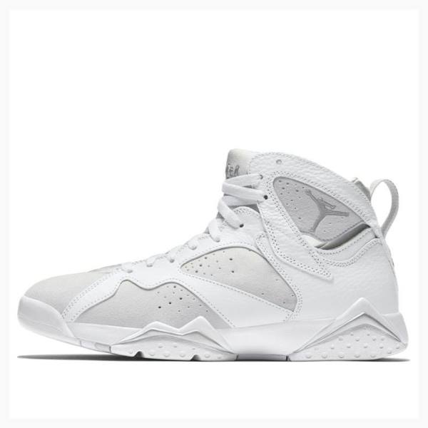 Nike Retro Pure Money Basketskor Air Jordan 7 Herr Vita | JD-526CL