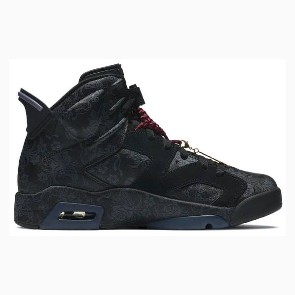 Nike Retro SD Singles Day Basketskor Air Jordan 6 Dam Svarta | JD-609CZ