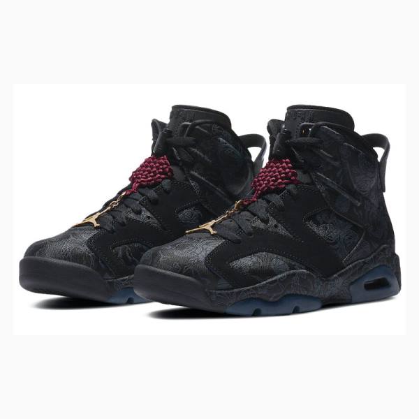 Nike Retro SD Singles Day Basketskor Air Jordan 6 Dam Svarta | JD-609CZ