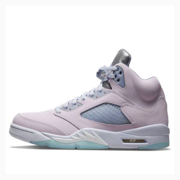 Nike Retro SE Easter Basketskor Air Jordan 5 Herr Rosa | JD-531NE