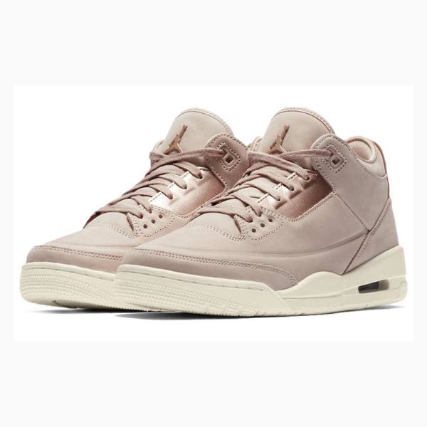 Nike Retro SE Particle Basketskor Air Jordan 3 Dam Beige | JD-463YB