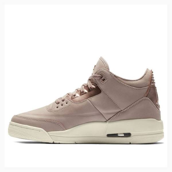 Nike Retro SE Particle Basketskor Air Jordan 3 Dam Beige | JD-463YB