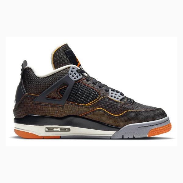 Nike Retro SE Starfish Basketskor Air Jordan 4 Dam Vita Orange | JD-973JB